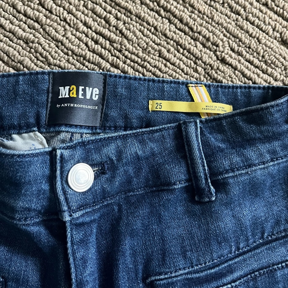 Maeve anthropology jeans super stretchy and comfy!